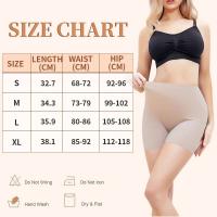 Pantalones cortos sin costuras para mujer, ropa moldeadora, adelgazante de muslos, cintura alta, Control de barriga, moldeador de cuerpo, ropa interior moldeadora de verano - details 5
