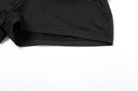 BUNO-Conjunto de 2 piezas de moda plisada para mujer, camisetas sin mangas con cuello bajo y espalda descubierta + Mini pantalones cortos ajustados, trajes sencillos informales clásicos de calle - details 19