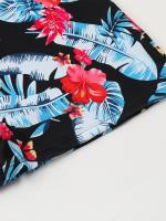 Bañador de una pieza con estampado Tropical para mujer, ropa de baño femenina para la playa, traje de baño de realce para verano, 2023 - details 6