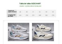 Zapatilla de Correr Transpirable para Hombres Primavera 2024 Zapatos Casuales de Moda con Plataforma - details 0