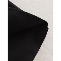 Chaqueta holgada de dos piezas con botones para el verano 2025, pantalones anchos de cintura alta y blazer con cuello en V y lazo. - details 8