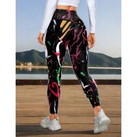 Pantalones De Yoga Sin Costuras De Cintura Alta Con Estampado Nude, Leggings Para Mujer Que Levantan La Cadera, Ropa Deportiva De Secado Rápido, Nuevo, 2025 - details 30