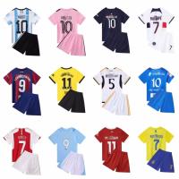 Camisetas para niños, uniformes de entrenamiento de fútbol para celebridades de escuelas primarias y secundarias, uniformes de guardería - details 1