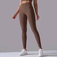 Pantalones de yoga sin costuras para mujer, ropa deportiva Fiess, leggings de cintura alta, pantalones de ejercicio para correr, 11 colores - details 8