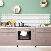Papel tapiz autoadhesivo impermeable con diseño de ladrillo para renovación de paneles de pared, papel tapiz 3D, calcomanía de pared para decoración de pared - details 2