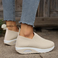 Zapatos ortopédicos antideslizantes con cojín de aire para mujer, zapatillas transpirables con plataforma, para caminar - details 8