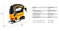 DEKO 220V DKJS55XL65 550W JG SAW herramientas eléctricas para carpintería sierra eléctrica con regla guía hoja de sierra llave Allen - details 3