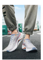 Nuevas zapatillas para correr, zapatillas individuales de malla transpirable para correr con suela blanda y ligera - details 6