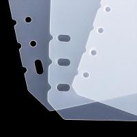 Separador de Hojas Transparente para Agenda A5 A6 A7 B5 A4, Divisor de Hojas Sueltas para Cuaderno, Organizador de Carpetas, Separador de Planificador - details 0