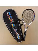 Juego de raqueta de tenis para niños y jóvenes, raqueta de tenis para adultos de aleación de aluminio para entrenamiento principiante para estudiantes universitarios - details 10