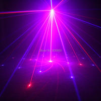 Proyector de Patrones Grandes ESHINY Mini R Blue Láser para Baile Disco Fiesta de Navidad con Luces de Escenario DJ Iluminación de Luz T25D3 - details 11