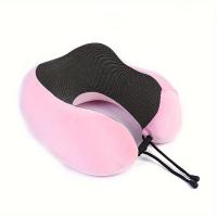 Almohada Ergonómica de Espuma Viscoelástica en Forma de U - Recuperación Lenta, Soporte Cómodo para el Cuello para Viajes y RV - Elegante y Suave - details 9