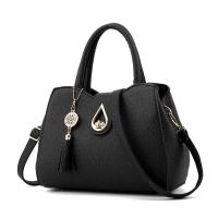 Bolso informal sencillo a la moda para mujer, bandolera de hombro decorativa con flecos de gran capacidad, mochila de lujo de alta gama - details 3