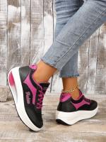 Zapatillas Deportivas Casuales Nuevas Otoño 2023 para Mujer Moda Transpirable Malla Zapatos Planos con Plataforma Zapatos Vulcanizados - details 13