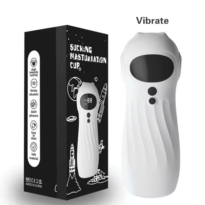 Leten aplicación remota succión automática masturbador masculino taza Real Vagina vibración mamada masturbación calentado sexo hines juguetes para hombre - 1