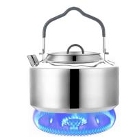 Tetera portátil de acero inoxidable para acampar al aire libre, cafetera, hervidor de 1,2 litros, villa para picnic y senderismo - details 9