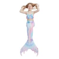 Traje de baño de sirena traje de baño para niños nueva niña traje de princesa de sirena cola de sirena traje de rendimiento para niños - details 24