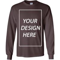 Camiseta de manga larga para adulto Añade tu propio diseño de texto Personalizado - details 20