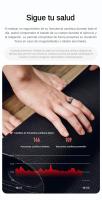Anillo Inteligente Rastreador de Fitness para Mujeres Hombres, Anillo de Fitness con Múltiples Modos Deportivos, Monitor de Ritmo Cardíaco, Oxígeno en Sangre y Sueño, Contador de Pasos y Calorías para Teléfonos Android iOS - details 8