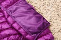 Chaqueta de Abrigo Ligera y Packable con Capucha 15 Colores Disponibles Tallas Grandes 5XL 6XL 7XL - details 29