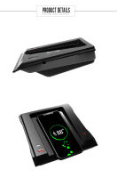 Cargador Inalámbrico Qi para Coche 15W Panel de Carga Rápida para Teléfono Accesorios de Modificación para Mitsubishi Pajero Sport 2022 2023 Fabricado en China - details 7