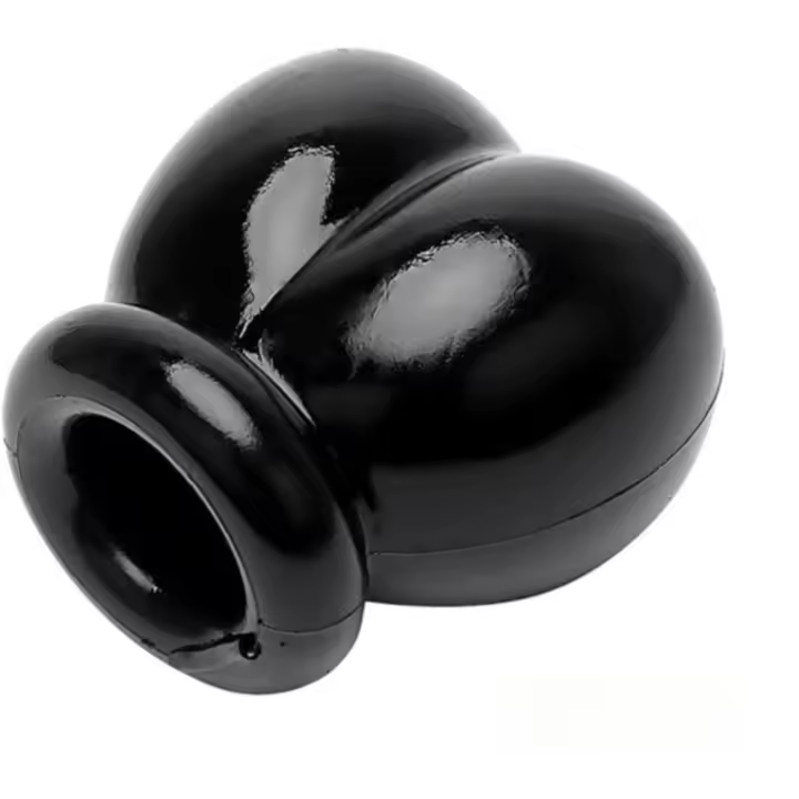 BDSM - Bolsa de sujeción escarial, 1 Manga de Silicona retardada, Negra o Blanca Fija - 1