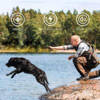 Nuevo dispositivo para perros con control remoto, collar de entrenamiento para mascotas resistente al agua con parada automática de ladridos, 1 unidad. - details 18