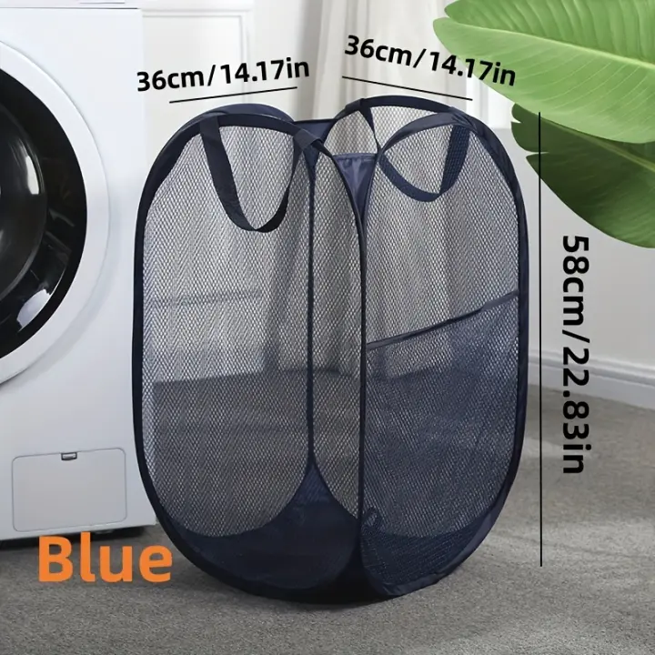 ¡Cestas De Lavandería Tipo Pop-up, Solución De Almacenamiento Conveniente Y Versátil! Manten Tu Espacio Ordenado Con Los - 1