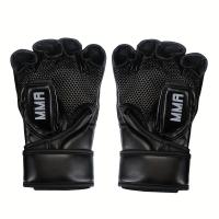 Guantes Sin Dedos Premium para MMA y Boxeo, Transpirables y Absorbentes de Choques para un Agarre y Protección - details 0