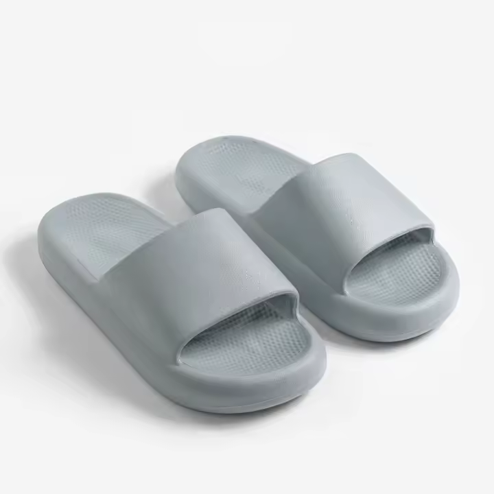 Nuevo desgaste exterior pisando mierda sintiendo interior hogar baño EVA zapatillas hombres antideslizantes - 1