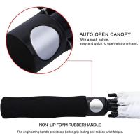 Paraguas de golf con apertura automática, paraguas impermeables a prueba de viento con techo doble extra grande de gran tamaño - details 146