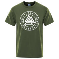 Camiseta con estampado de símbolos de Odín Vikings para hombre, camisa de manga corta para hombre, camisetas informales de Hip-Hop, ropa de calle Harajuku, verano 2022 - details 12
