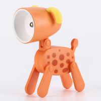 Mini lámpara de noche para el hogar, aspecto Adorable, botón plegable, alimentado por batería, luz LED, lindo perro de dibujos animados, ciervo - details 5