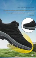 Zapatillas Deportivas para Hombre Botas de Senderismo con Hebilla Giratoria Color Sólido - details 4