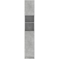 Armario de Baño de Madera Ingeniería Lavadora, Estante, Ducha, Inodoro 32x25,5x190 cm - details 54