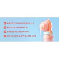 Vita Mask Exfoliante labial vegano coreano y tratamiento exfoliante durante la noche para labios secos y agrietados Hidratante, voluminizador y suavizante - Glaseado - details 2