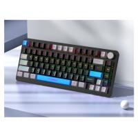 El macro del eje verde define el teclado del juego Teclado mecánico luminoso de colores mezclados - details 37