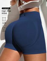 Pantalones cortos calientes para gimnasio al aire libre con nalgas de color melocotón para mujer, pantalones de yoga con nalgas ajustadas para mujer, pantalones cortos de yoga de alta calidad para mujer - details 0