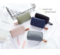 Bolsa de cosméticos de estilo coreano para mujer, bolsa de aseo impermeable, organizador de maquillaje, novedad de 2024 - details 8