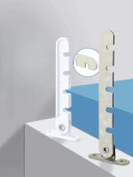 Soporte de límite de seguridad ajustable de cinco posiciones para ventanas infantiles fabricado en acero inoxidable - details 6