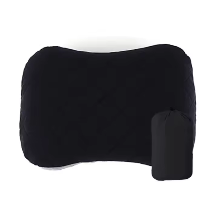 Almohada inflable ultraligera para acampar, almohada de viaje con funda lavable suave, almohadas de inflado ergonómicas para cuello y soporte Lumbar - 1