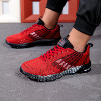 Zapatillas de moda para hombre Zapatillas elásticas ultraligeras y transpirables Suela blanda Zapatos casuales - details 1