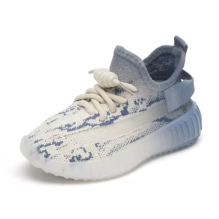 Zapatos de coco para niños 2025 zapatos deportivos de primavera y otoño zapatos de malla transpirable zapatos casuales zapatos de bebé de suela suave - 1