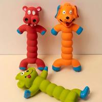 Juguete de voz para perro, peluche que lucha con dientes dentados, látex resistente a mordeduras, 1 ud. - details 0