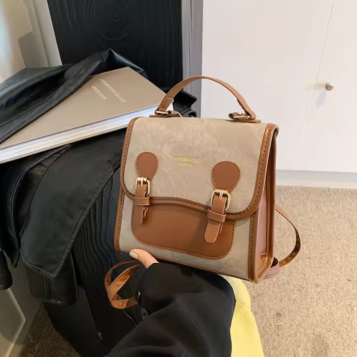 Xiaofang, mochila, tendencia, moda, mochila, estudiante, estilo coreano, viaje, bolso, mochila - 1
