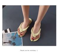 Zapatillas de viaje plegables portátiles para mujer, chanclas de playa antideslizantes, diseño desmontable, baño de natación estampado transpirable - details 12