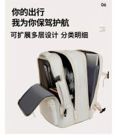 Mochila mochila de negocios mochila de equipaje expandible para hombres bolsa de la escuela para estudiantes de los hombres bolsa de ordenador - details 10