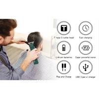 Kemei-cortadora de pelo profesional para hombre, máquina cortadora de pelo eléctrica con hoja en T de 0mm, maquinilla de afeitar para Barba, corte de pelo, KM-5098 - details 6