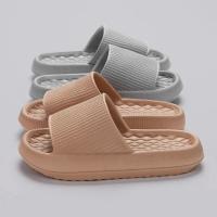 Chanclas de Plataforma Suaves Eva para Mujer Antideslizantes, Flat, 4cm de Espesor, Verano 2024, Uso Interior, Zapatillas de Baño, Moda - details 8