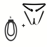 Empaquetado privado Sexy Fufu Clip Strap Sissy Cage, Material ABS Flexible Clamp Trainer para Jaula de Castidad Masculina con Cinturón 18+ - details 7